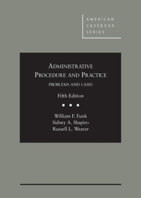 Administrative Procedure And Practice 5