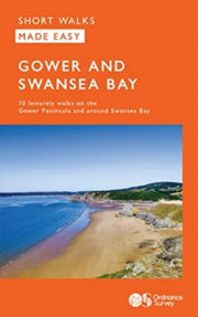 Os Short Walks Made Easy Gower & Swansea