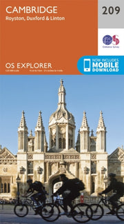 Exp 209 Cambridge Royston, Duxford & Lin By Ordnance Survey