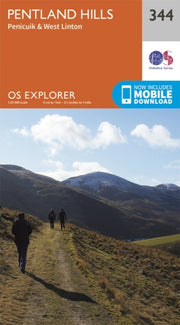Exp 344 Pentland Hills Penicuik & West L By Ordnance Survey