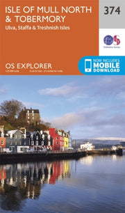 Exp 374 Isle Of Mull North And Tobermory By Ordnance Survey