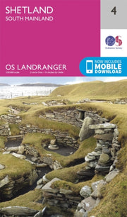 Landranger 4 Shetland South Mainland