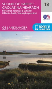 Landranger 18 Sound Of Harris North Uist By Landranger 18 Sound Of Harris North Uist