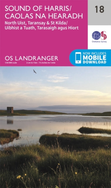 Landranger 18 Sound Of Harris North Uist