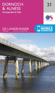Landranger 21 Dornoch Alness Invergordon By Landranger 21 Dornoch Alness Invergordon