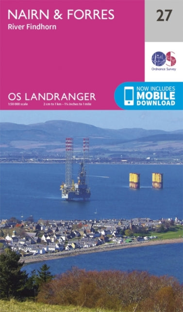 Landranger 27 Nairn Forres River Findhor