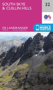 Landranger 32 South Skye Cuillin Hills By <![cdata[]]>