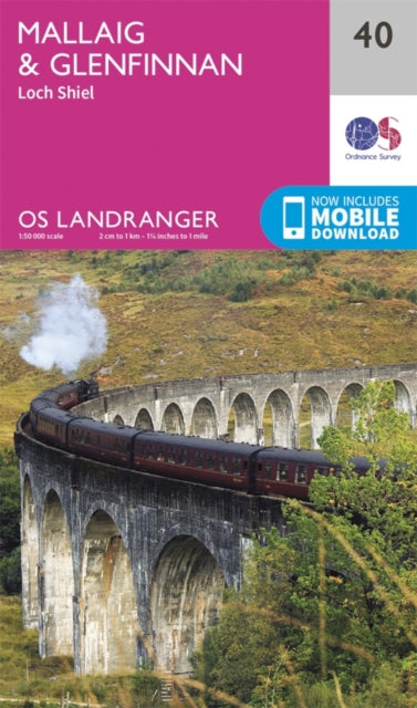 Landranger 40 Mallaig Glenfinnan Loch Sh