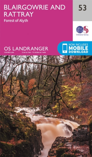 Landranger 53 Blairgowrie Forest Of Alyt