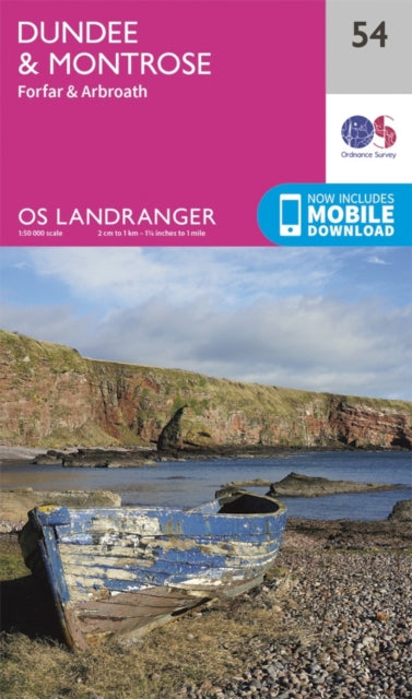 Landranger 54 Montrose Forfar Arbroath