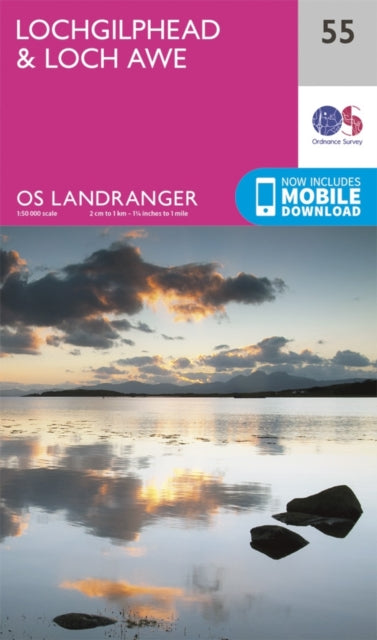 Landranger 55 Lochgilphead Loch Awe