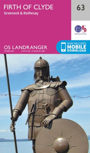 Landranger 63 Firth Of Clyde Greenock Ro By Ordnance Survey