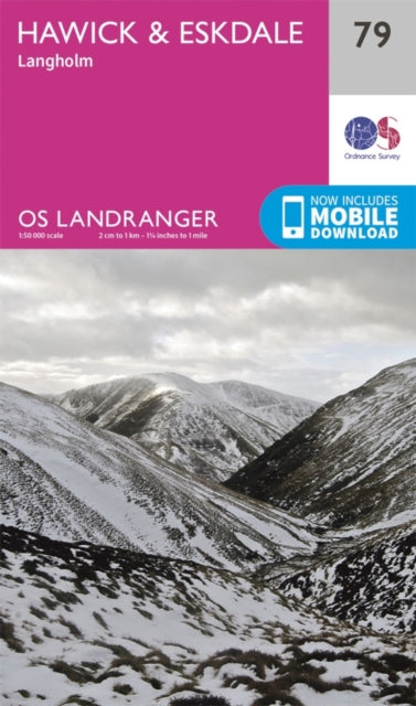 Landranger 79 Hawick Eskdale Langholm