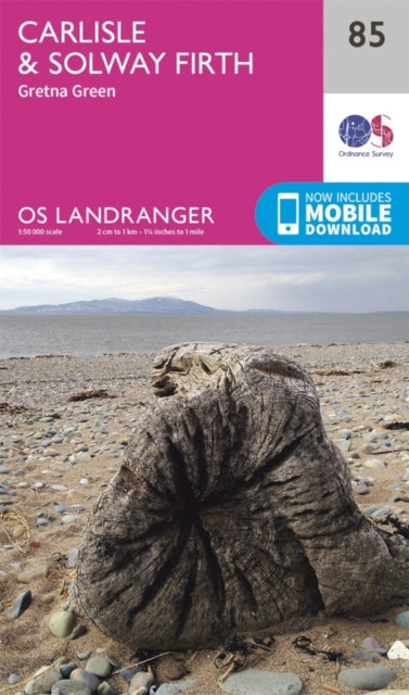 Landranger 85 Carlisle Solway Firth Gret