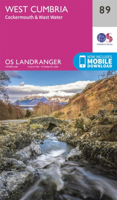 Landranger 89 West Cumbria Cockermouth W By <![cdata[]]>