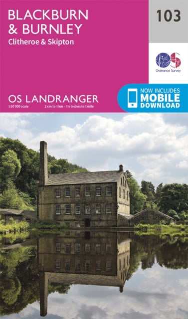 Landranger 103 Blackburn Burnley Clither