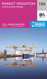 Landranger 106 Market Weighton Goole Sta By Ordnance Survey