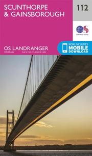 Landranger 112 Scunthorpe Gainsborough By Ordnance Survey