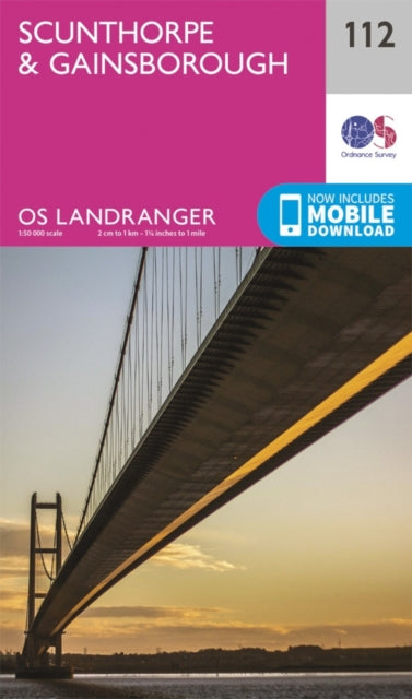 Landranger 112 Scunthorpe Gainsborough
