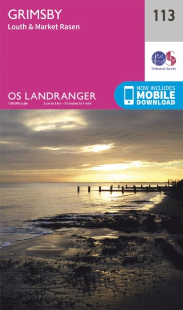 Landranger 113 Grimsby Louth Market Rase