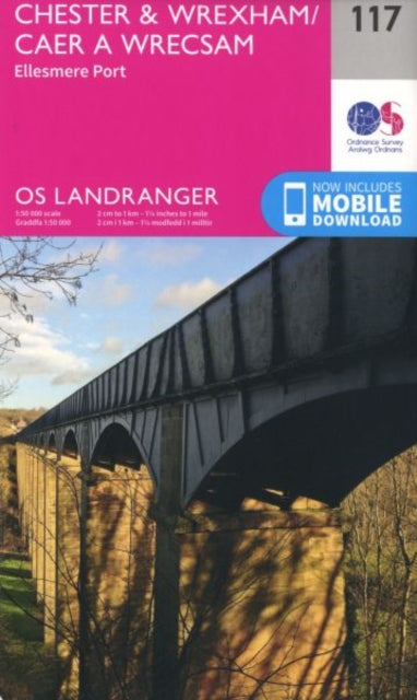 Landranger 117 Chester Wrexham Ellesmere