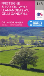 Landranger 148 Presteigne Hayonwye Llana By Ordnance Survey