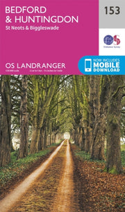 Landranger 153 Bedford Huntingdon St Neo By Landranger
