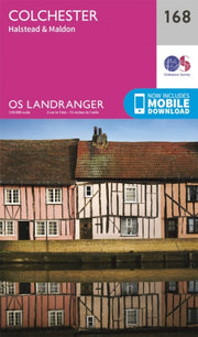 Landranger 168 Colchester Halstead Maldo By Ordnance Survey