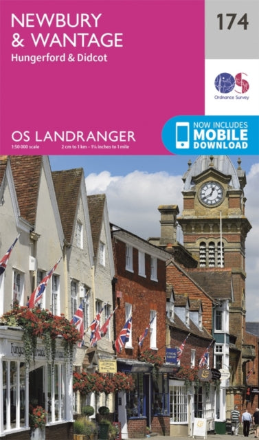 Landranger 174 Newbury Wantage Hungerfor By Ordnance Survey