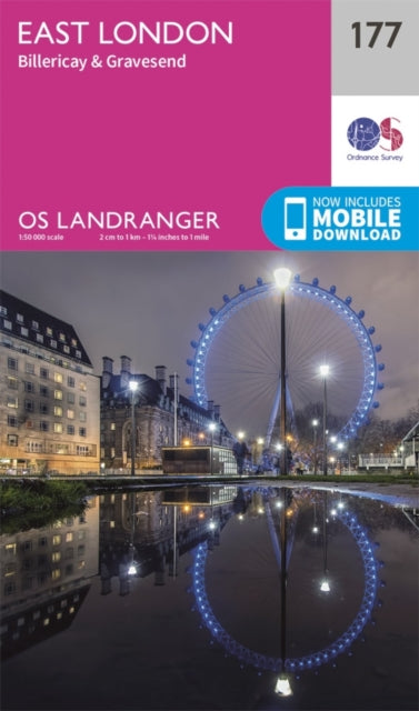 Landranger 177 East London Billericay Gr