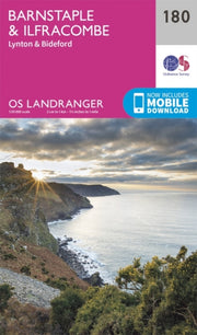 Landranger 180 Barnstaple Ilfracombe Lyn