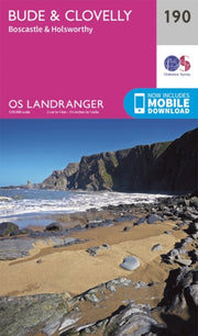 Landranger 190 Bude Clovelly Boscastle H