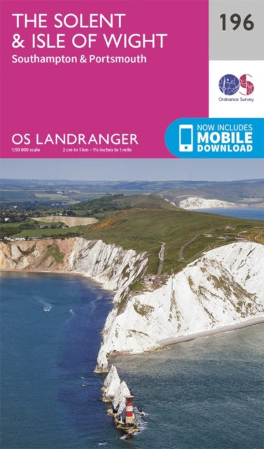 Landranger 196 The Solent The Isle Of Wi
