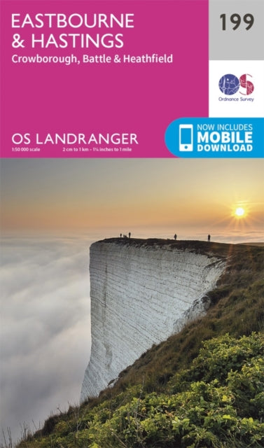 Landranger 199 Eastbourne Hastings Battl By <![cdata[]]>