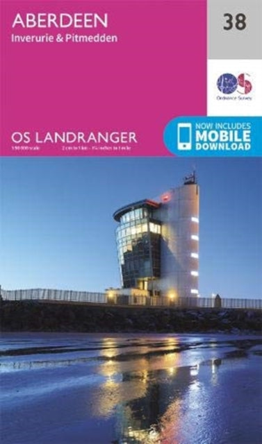 Landranger 38 Aberdeen Inverurie Pitmedd