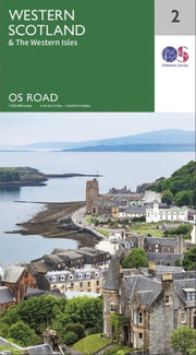 Os Road Map 2 Western Scotland & The Wes By Ordnance Survey