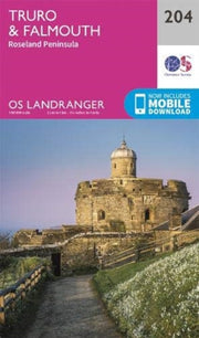 Landranger 204 Truro Falmouth Rosela By Ordnance Survey
