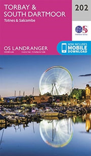 Landranger 202 Torbay South Dartmoor Tot By <![cdata[]]>