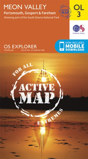 Os Active 03 Meon Valley, Portsmouth, Gm By Ordnance Survey