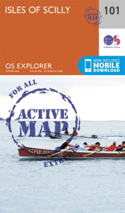 Os Active 101 Isles Of Scilly By Ordnance Survey