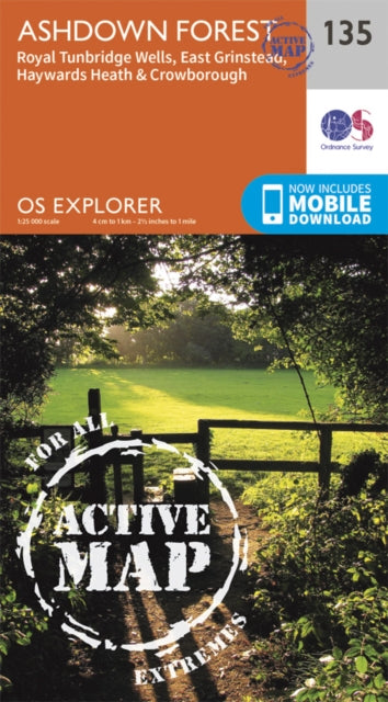 Os Active 135 Ashdown Forest