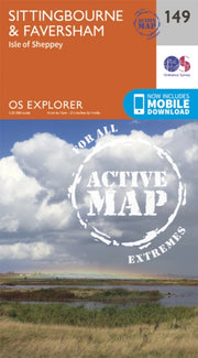 Os Active 149 Sittingbourne & Faversham By Ordnance Survey