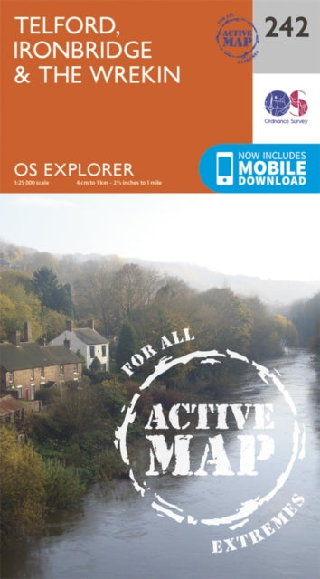 Os Active 242 Telford Ironbridge/wrekin
