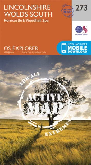 Os Active 273 Lincolnshire Wold South