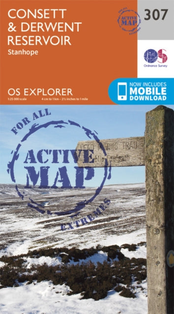 Os Active 307 Consett/derwent Reservior