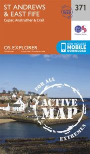 Os Active 371 St Andrews & East Fife By Ordnance Survey