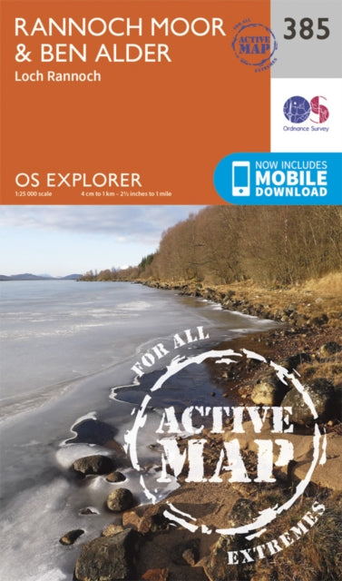 Os Active 385 Rannoch Moor & Ben Alder