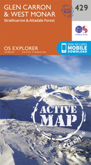 Os Active 429 Glen Carron & West Monar