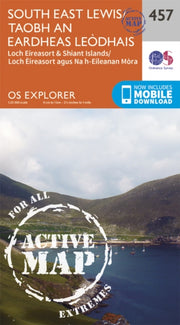 Os Active 457 South East Lewis/taobh An By Ordnance Survey