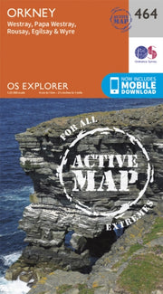 Os Active 464 Orkney - Westray Papa Wesa By Ordnance Survey
